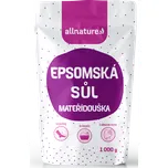 Allnature Epsomská sůl mateřídouška 1 kg