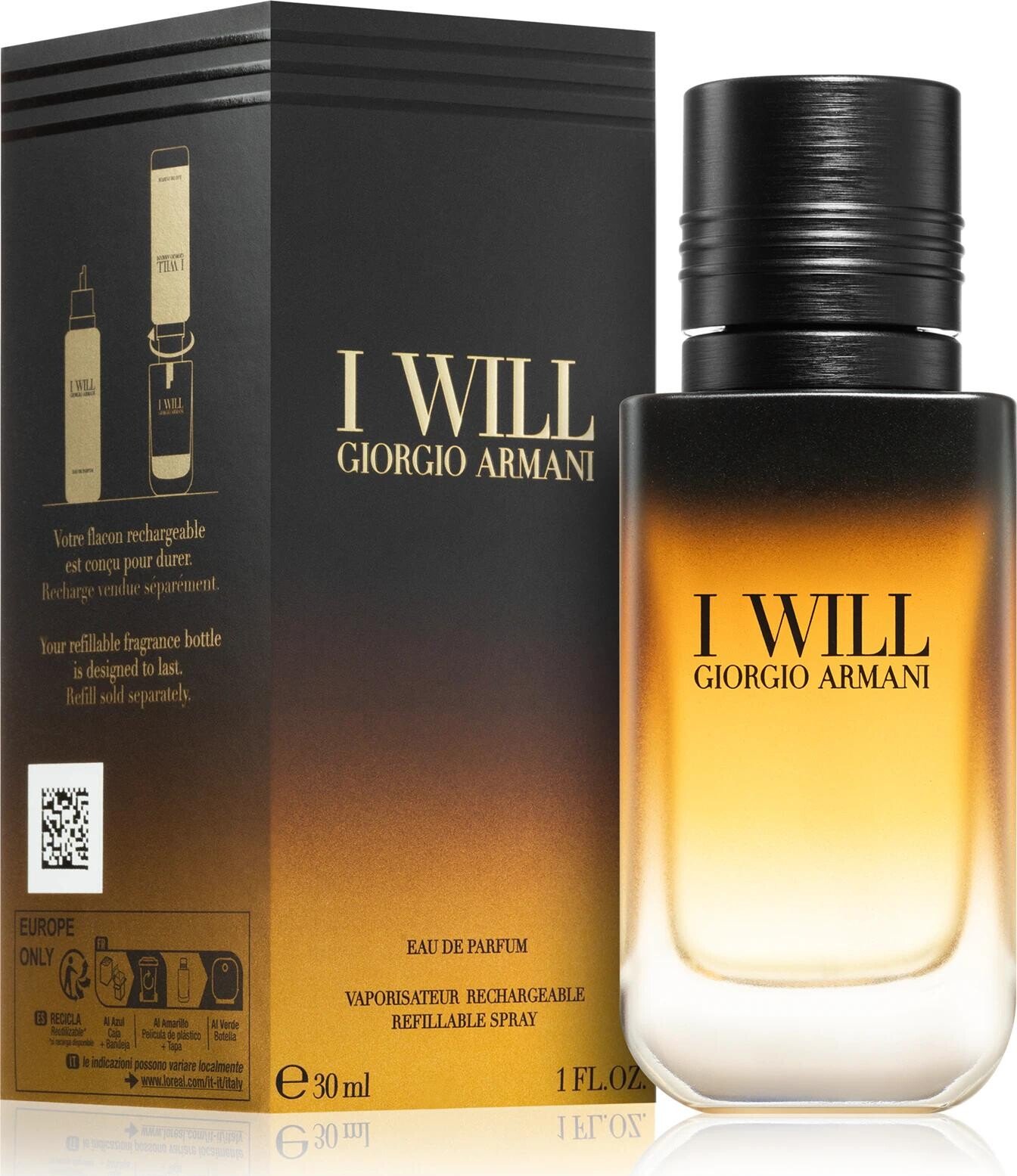 Giorgio Armani I Will parfémovaná voda pro muže 30 ml