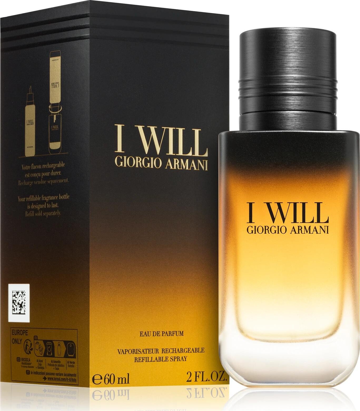 Giorgio Armani I Will parfémovaná voda pro muže 60 ml