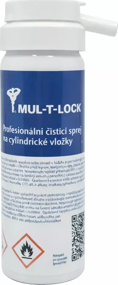 Mazadlo a čistič ve spreji FAB, Mul-t-lock a YALE 60ml