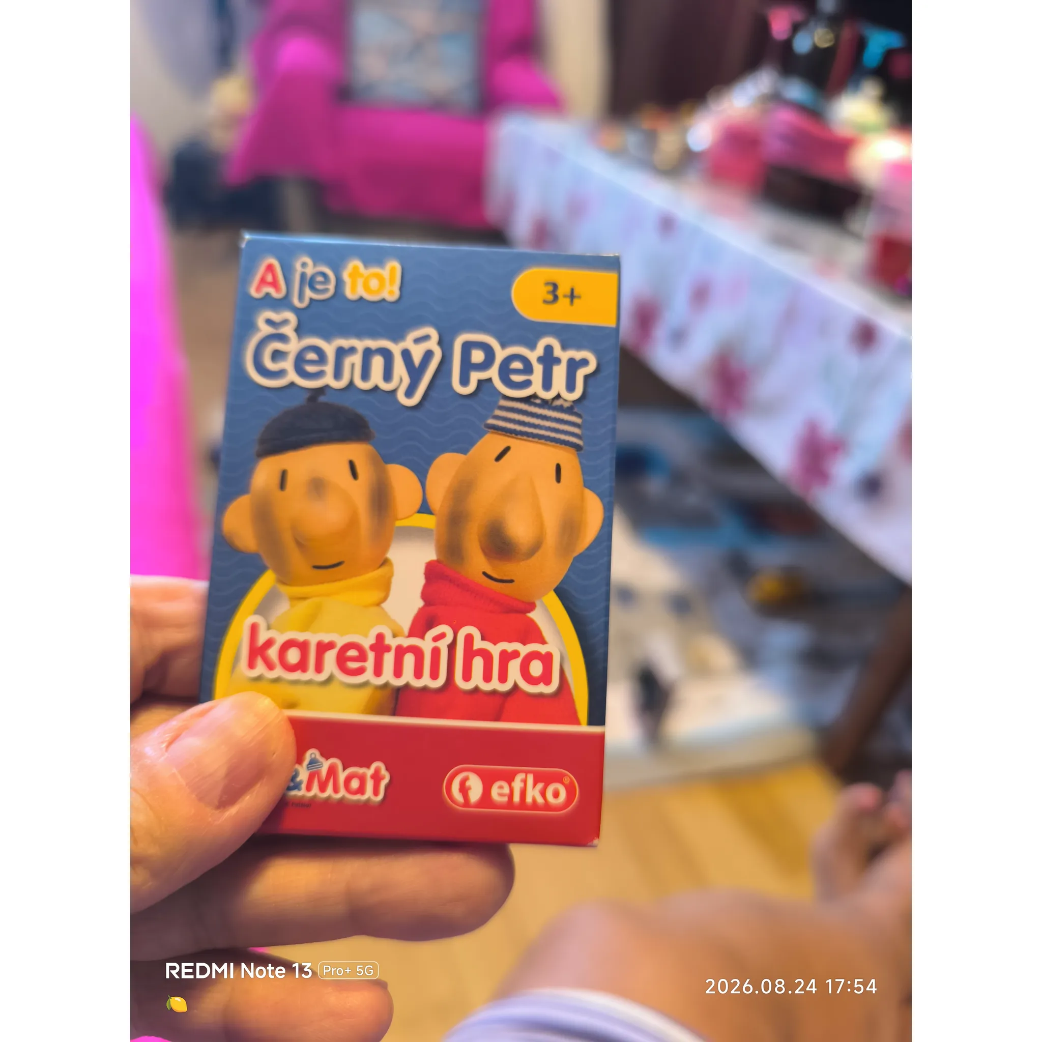 Fotografie 3 - Černý petr efko Černý Petr Pat a Mat