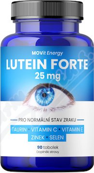 MOVit Lutein Forte 25mg+Taurin tob.90