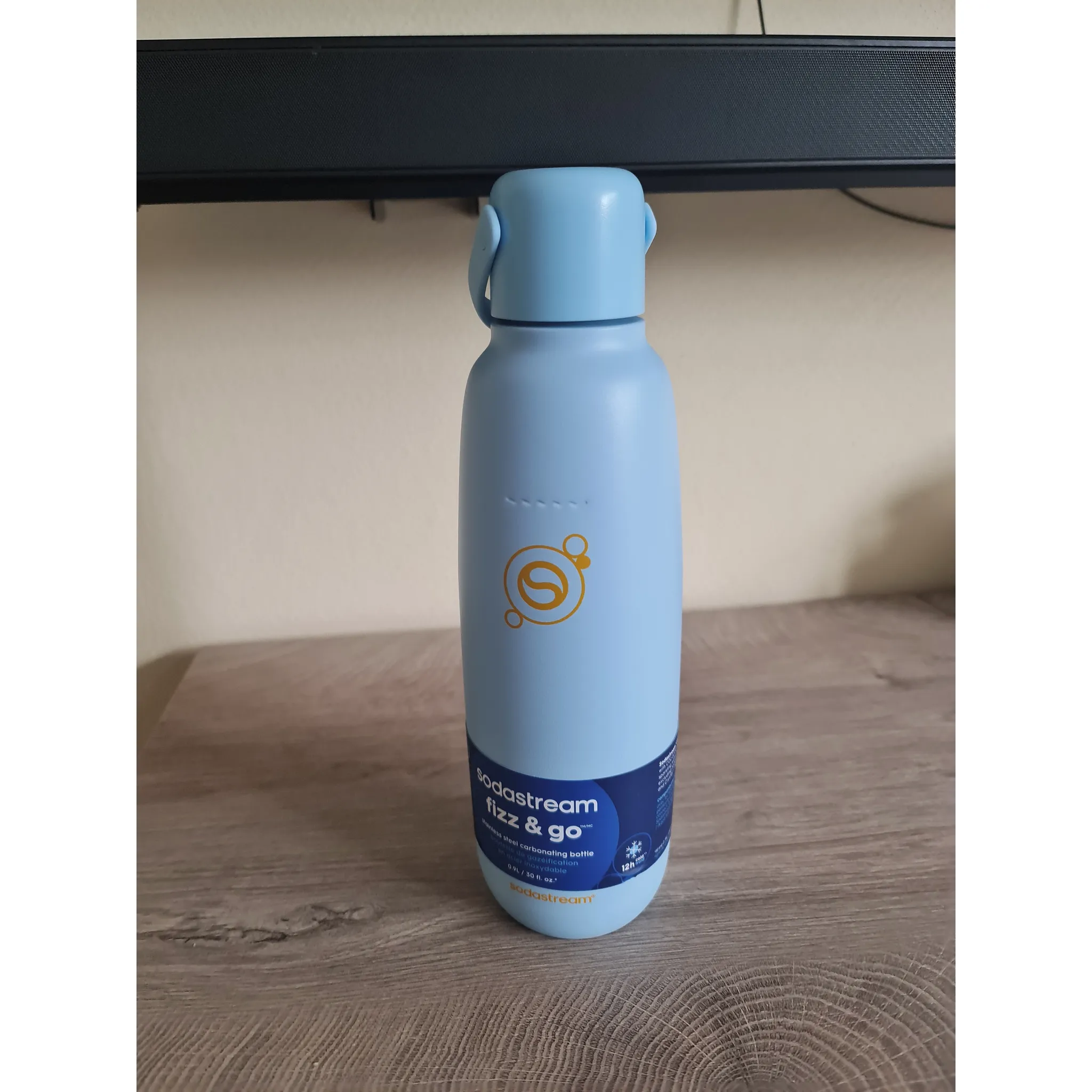 Fotografie 5 - Příslušenství pro výrobník sody SodaStream Fizz & Go Cool termo lahev 900 ml Pomegranate