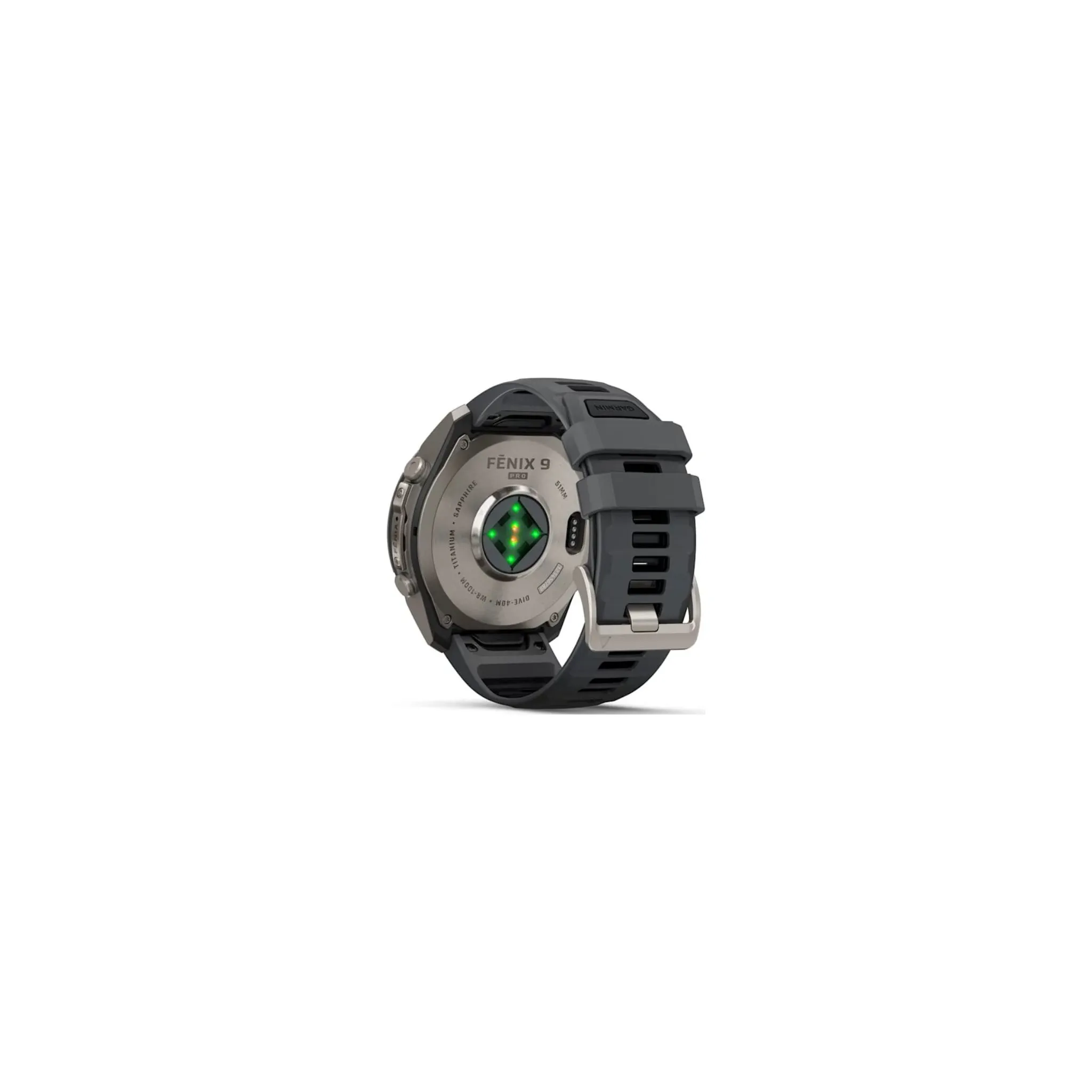 Fotografie 3 - Chytré hodinky Garmin fēnix 9 Pro 51 mm inReach Titanium/Graphite Black