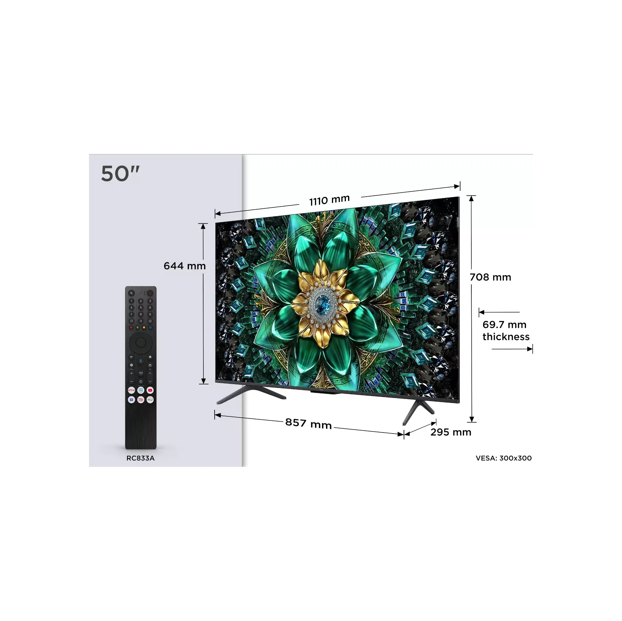 Fotografie 7 - Televizor TCL 50" QLED (50Q6C)