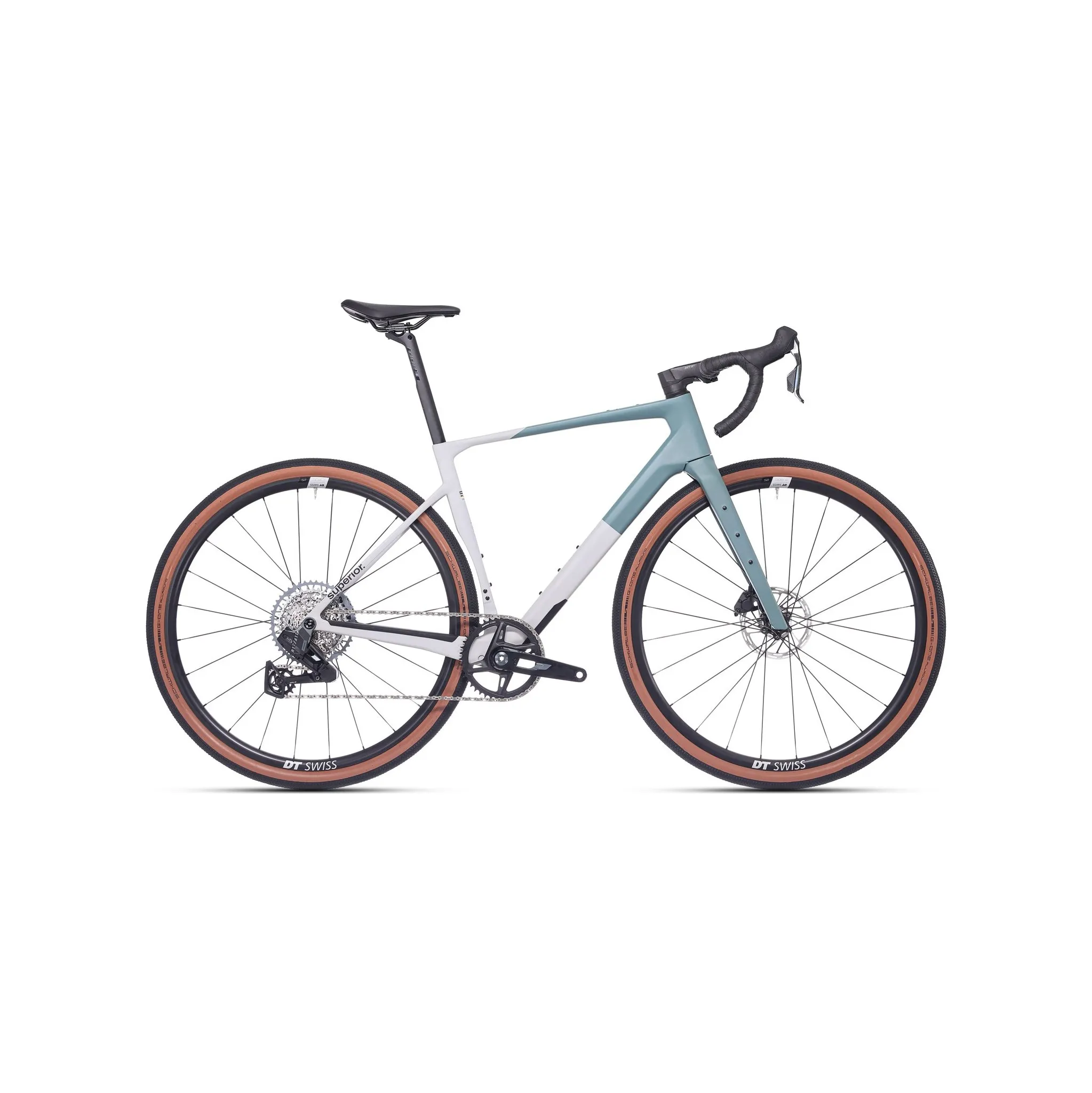 Fotografie 1 - Gravel kolo Superior XR 9.5 GRA Matte Trooper Green/Grey 2026 M