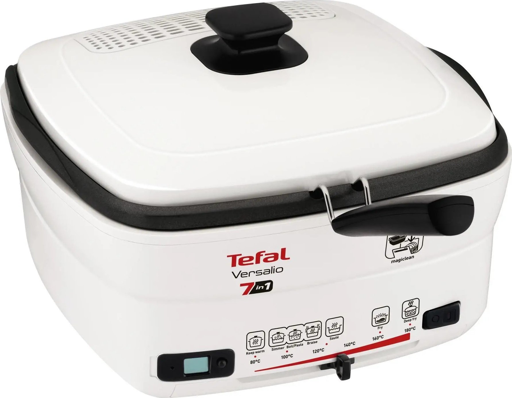 Multifunkční fritéza a hrnec 7v1 VERSALIO DE LUXE FR490070 Tefal bílý