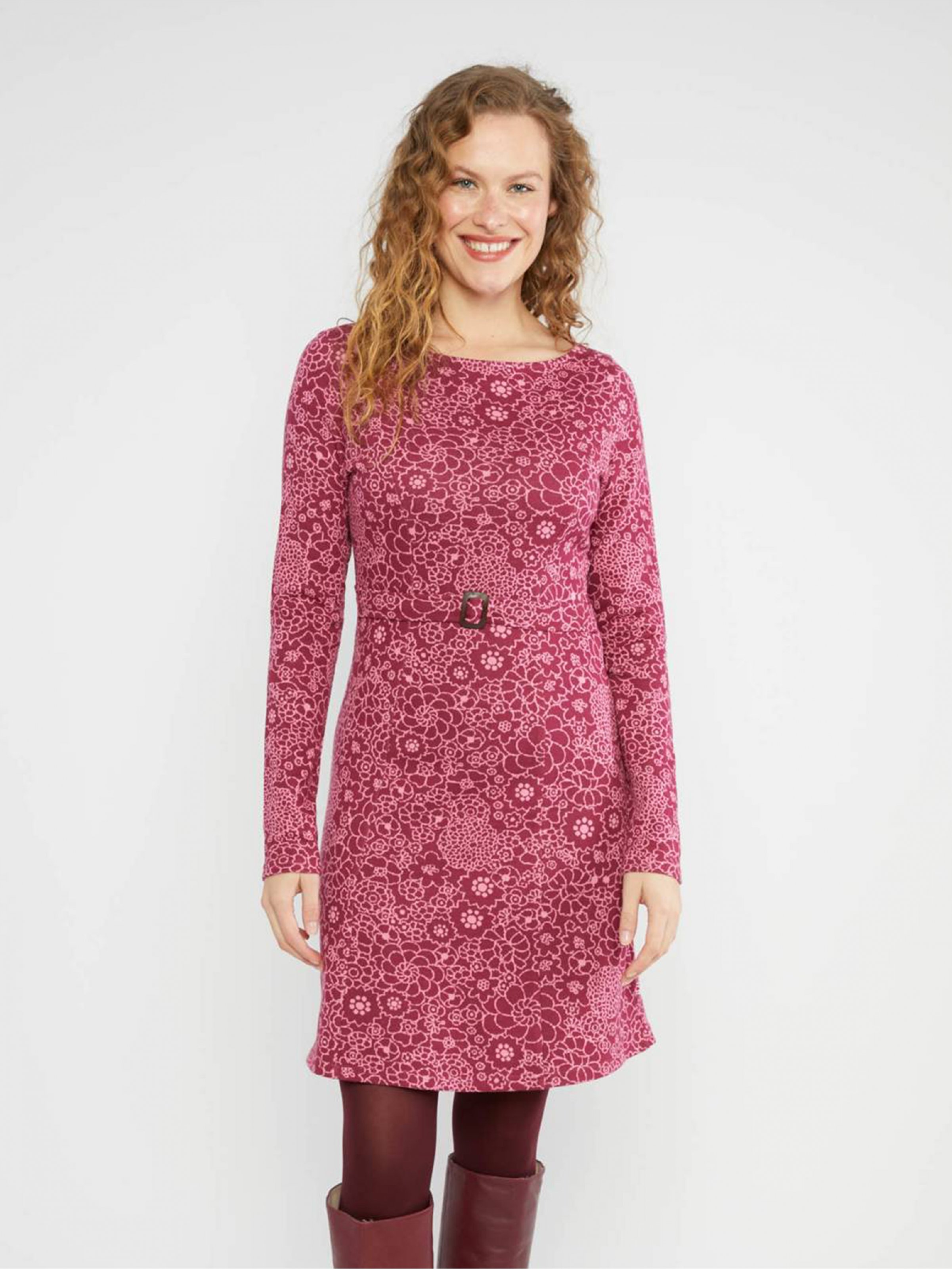 Dámské zimní šaty Blutsgeschwister 001243-260 1182 California Calling 1182 flower dream Velikost: XL