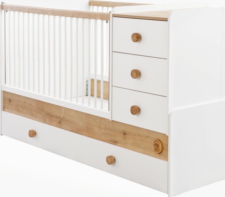 Čilek Dětská postýlka rostoucí Natura Baby