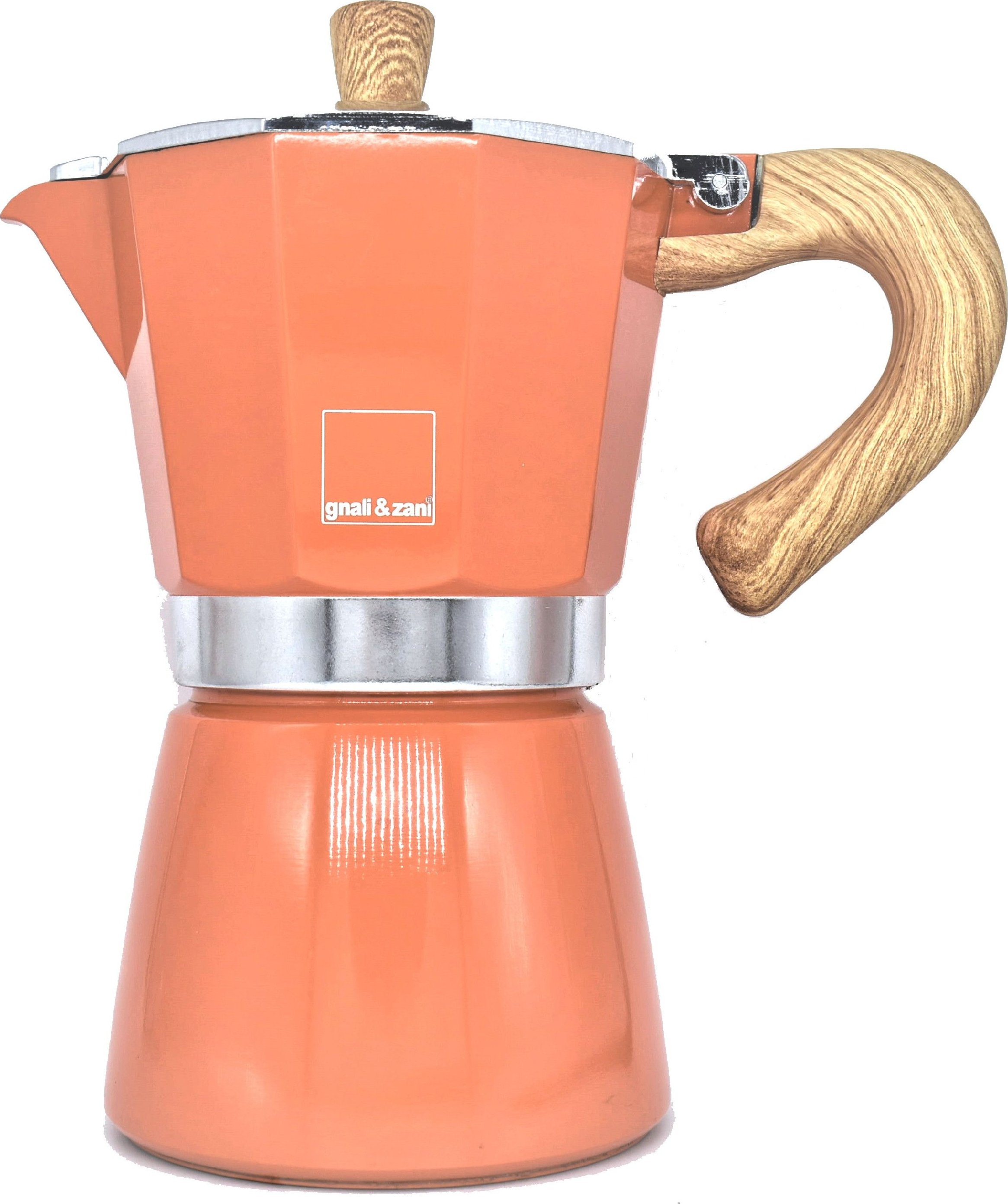 Moka konvice Venezia oranžová – 6 šálků (400 ml)