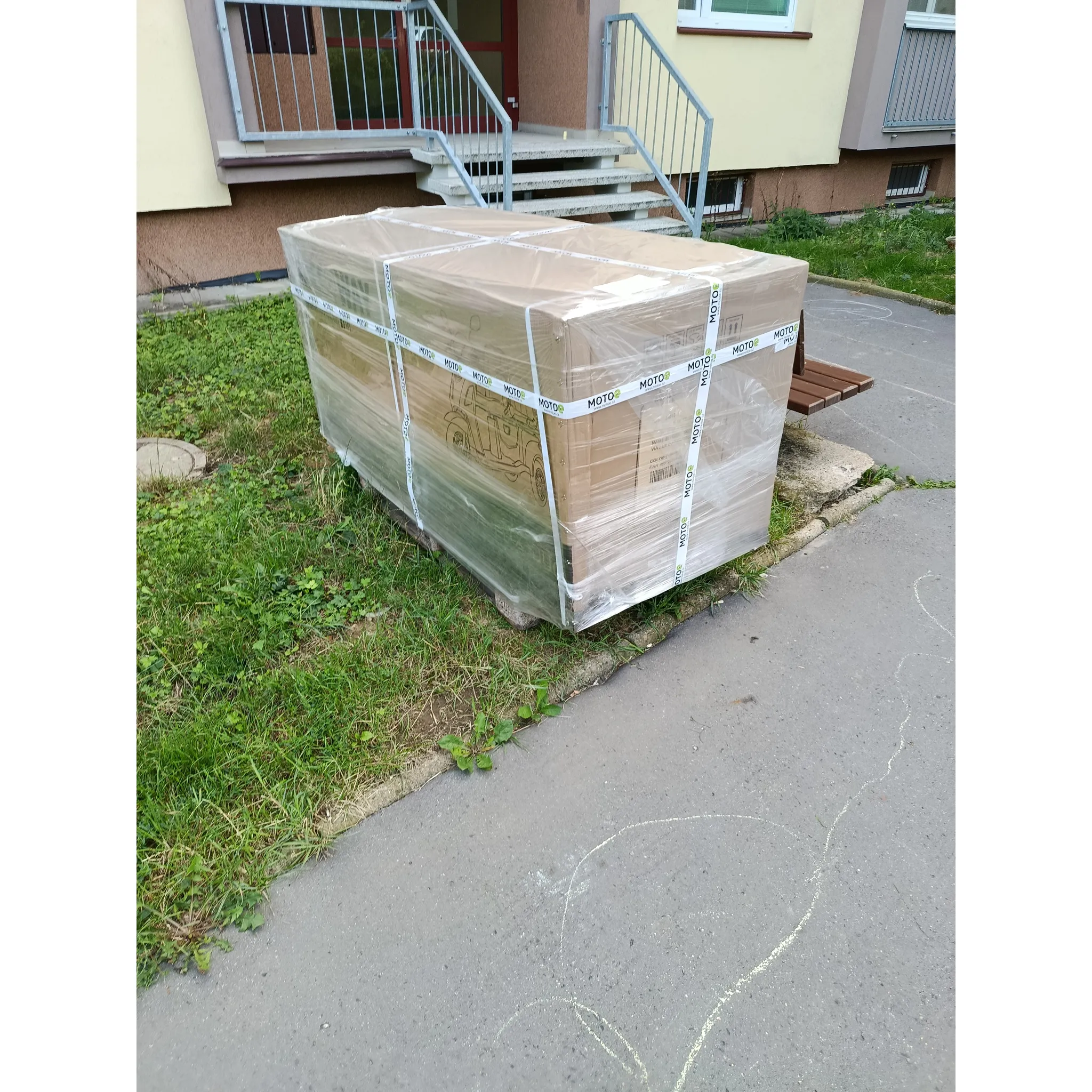 Fotografie 6 - Elektrický invalidní skútr Racceway Via Lux Duo elektrický tříkolový vozík Červený