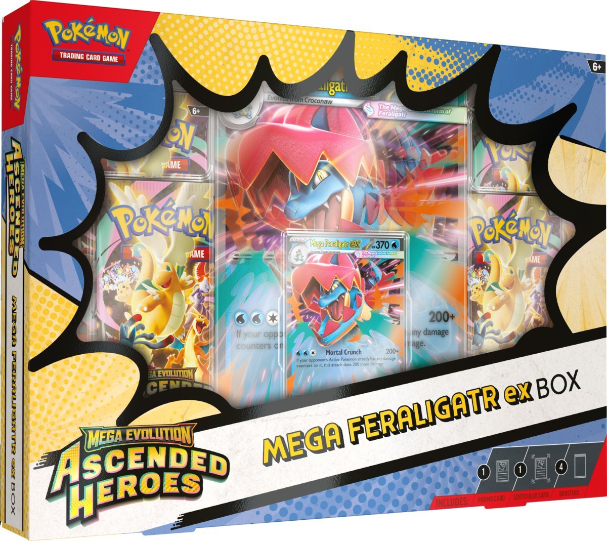 Pokémon TCG: Mega Evolution - Ascended Heroes - Mega Feraligatr (ex Box)