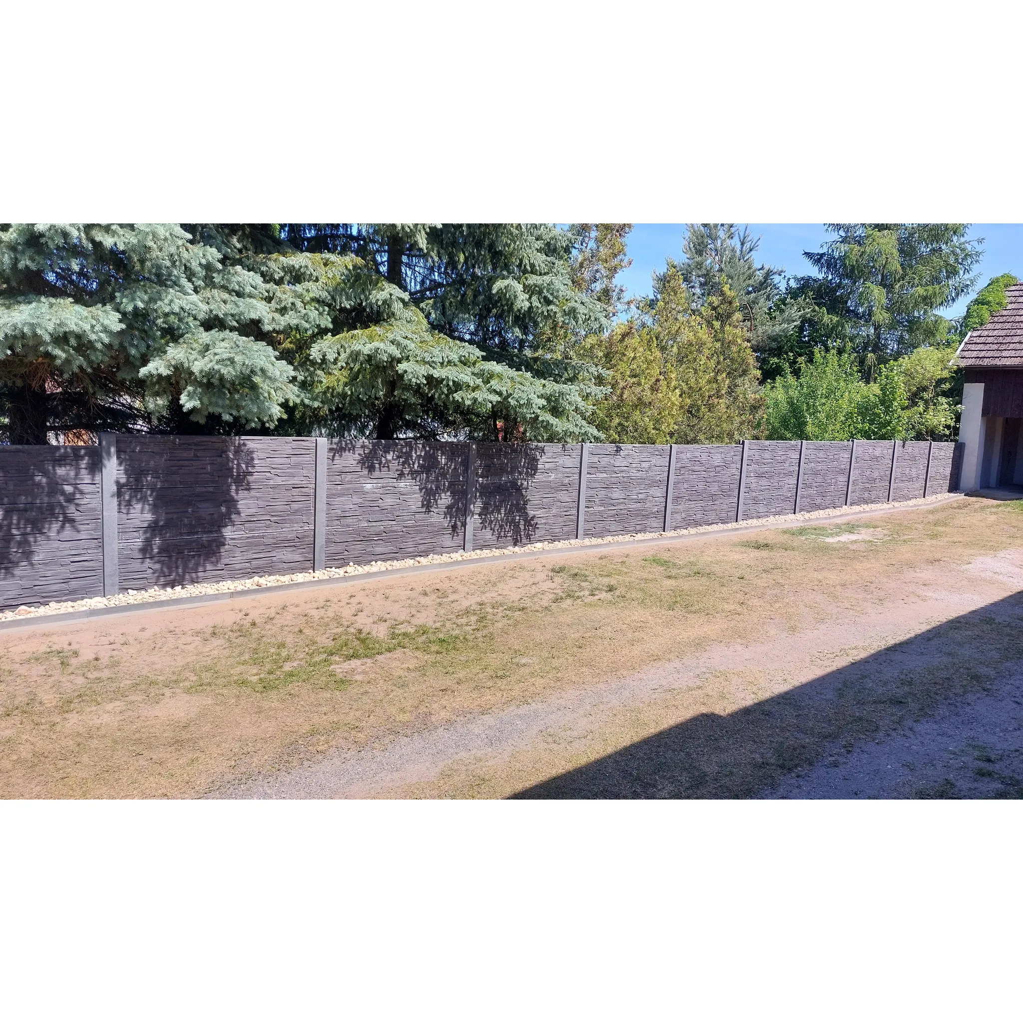 Fotografie 2 - Zahradní obrubník Transform Lemovací obrubník 1,2 m šedý