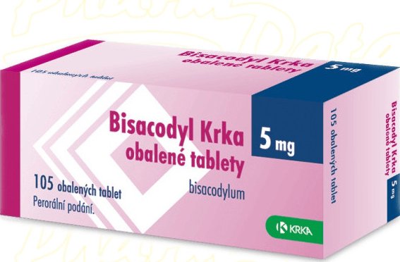 Bisacodyl Krka 5mg tbl.obd.105