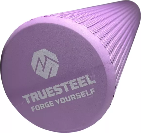 TRUESTEEL Masážní válec - Foam roller 90 cm Fialový