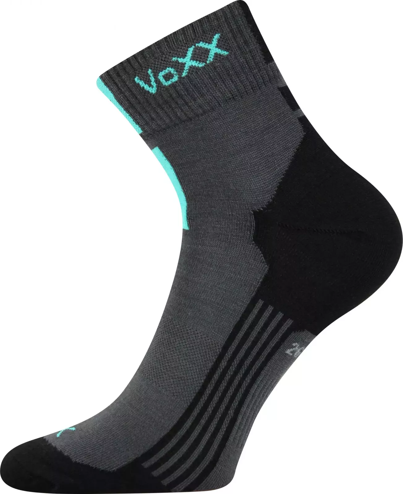 VoXX® Mostan silproX tmavě šedá 43-46 (29-31) 3 páry