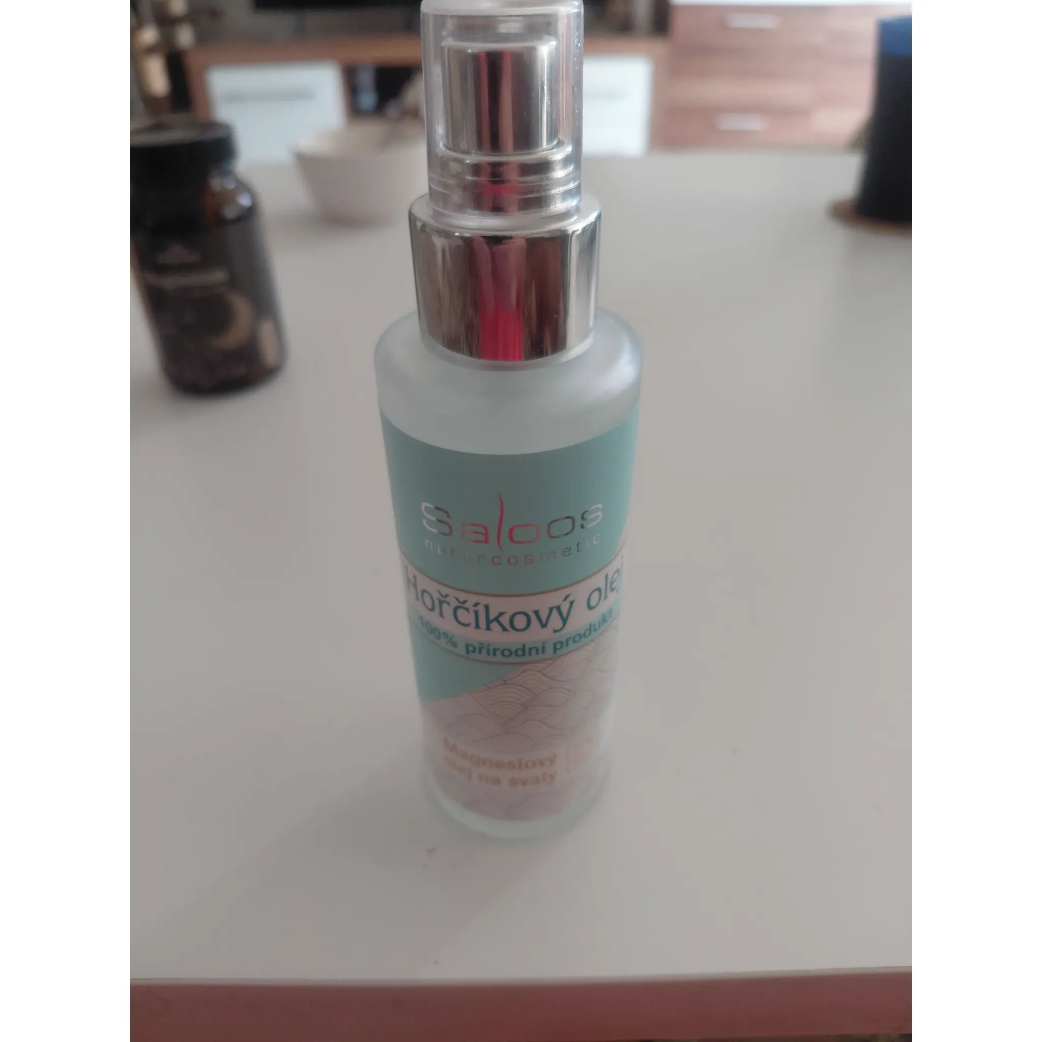 Fotografie 2 - Masážní olej Saloos Hořčíkový olej 50 ml