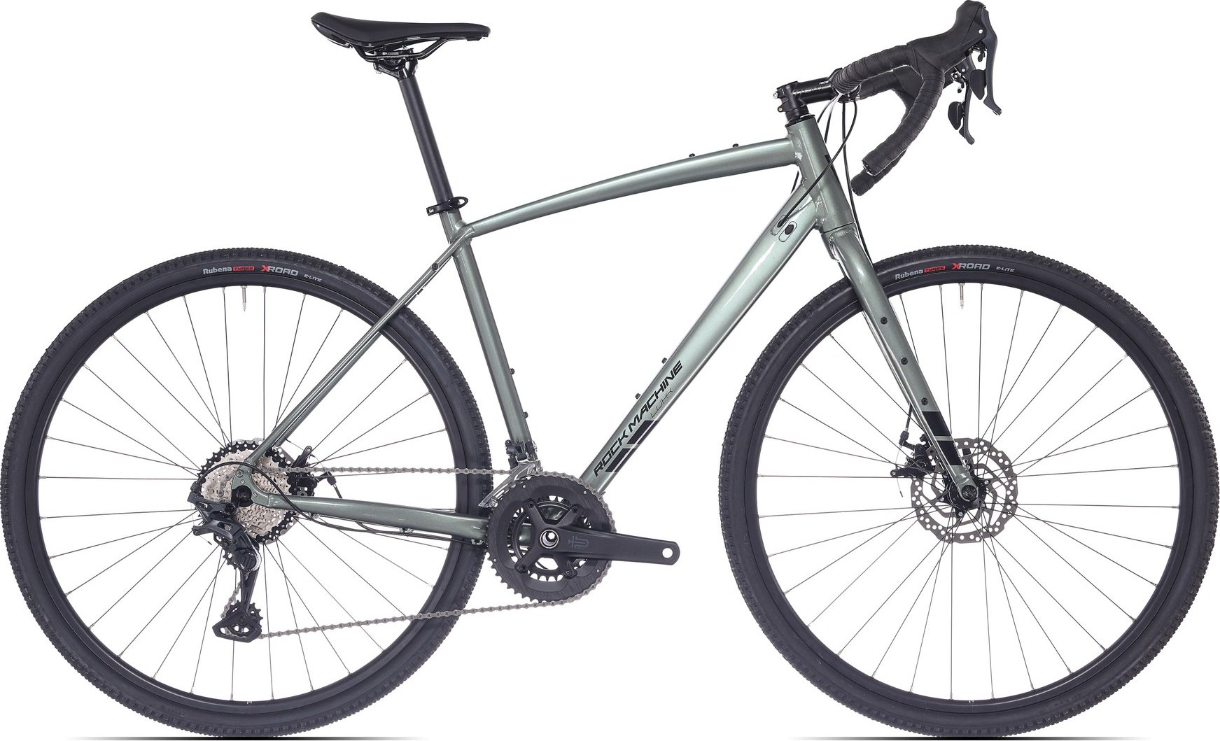 Gravel kolo ROCK MACHINE Lukk 40 Gloss Granite Green M