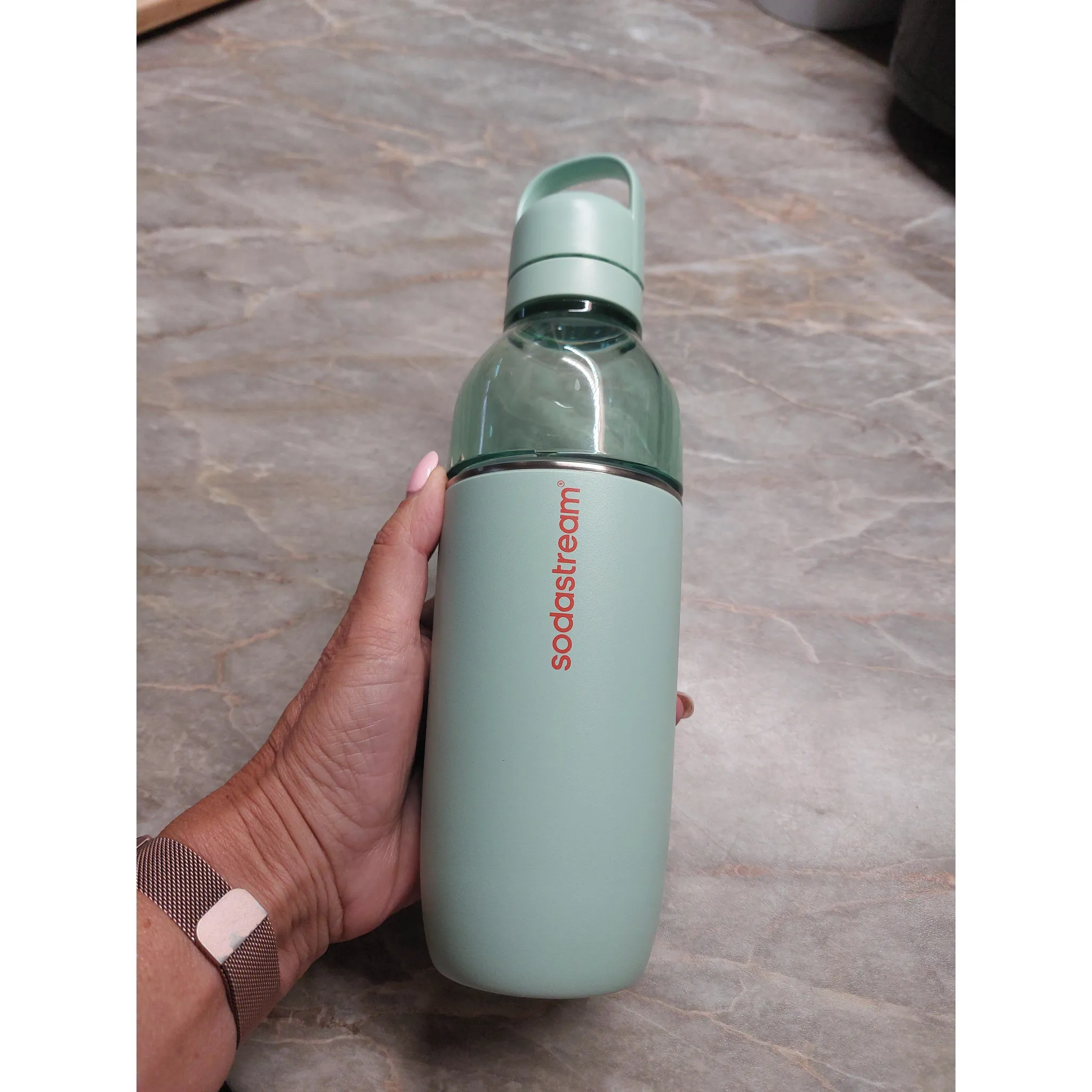 Fotografie 18 - Příslušenství pro výrobník sody SodaStream Fizz & Go Easy Mix lahev 710 ml Sand