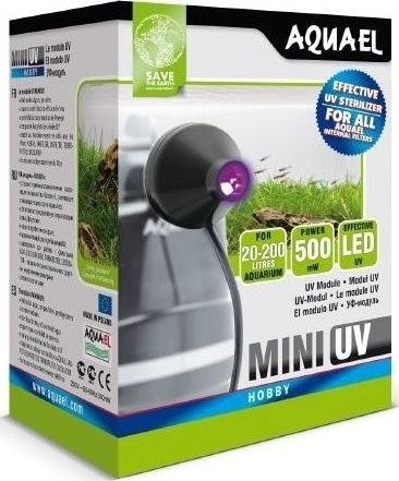 Akvarijní UV lampa AQUAEL MINI UV LED