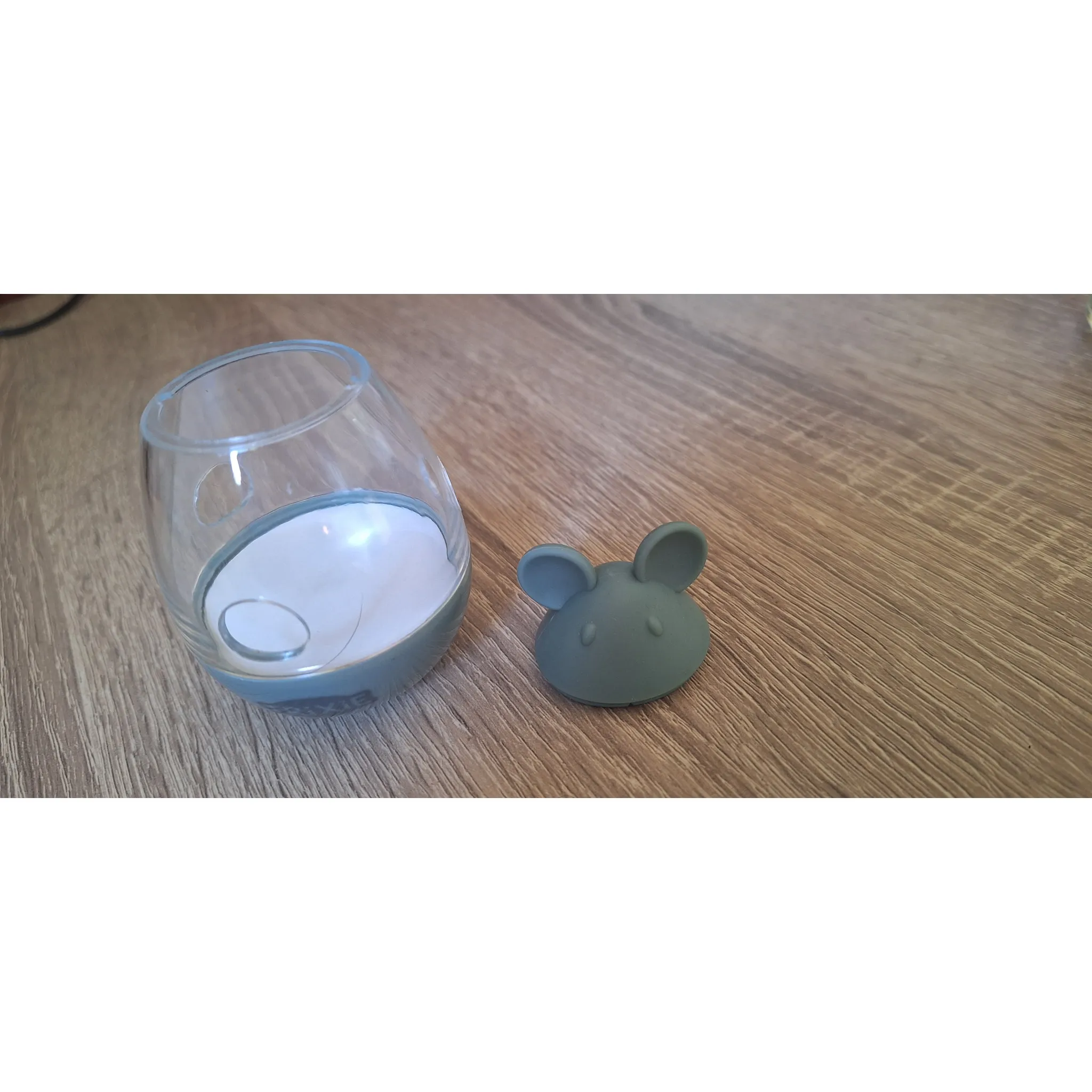 Fotografie 12 - Hračka pro kočku Trixie Cat Activity Snack Mouse myška na pamlsky 9 cm mix barev