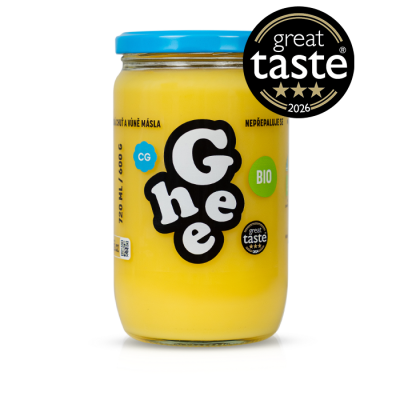 České Ghíčko Ghee | přepuštěné máslo | BIO 590 g