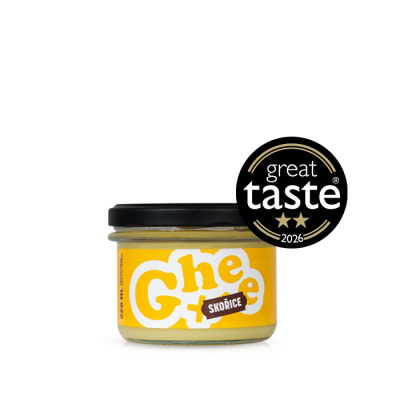 České Ghíčko Ghee+ | přepuštěné máslo | skořice 180 g