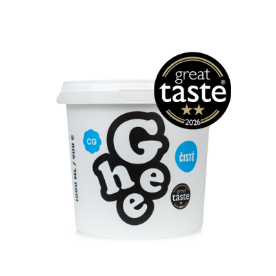 České Ghíčko Ghee | přepuštěné máslo | čisté 900 g
