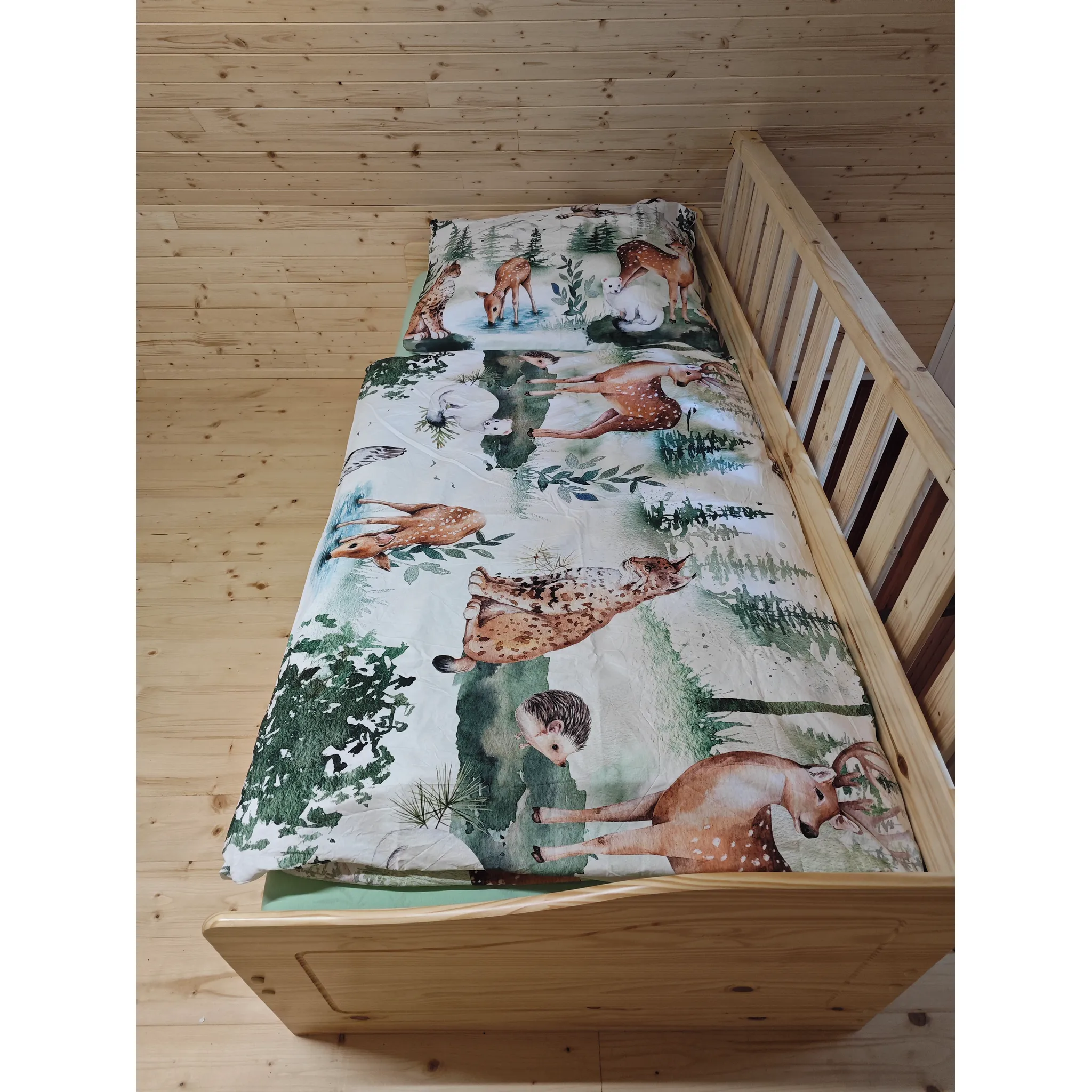 Fotografie 2 - Dětské povlečení Matějovský Wild Deluxe 140 x 200, 70 x 90 cm zipový uzávěr