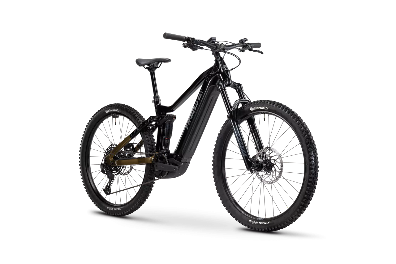 Haibike ALLTRAIL 10 (2025) velikost L Black / Ninja Gold / Grey - Glossy