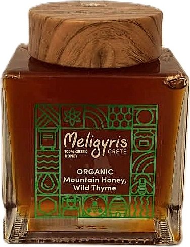 Řecký horský med BIO "Divoký tymián"-exclusive 380 g, Meligyris