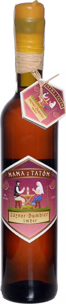Mama z Tatom medový likér se zázvorem 0,5 L 40%