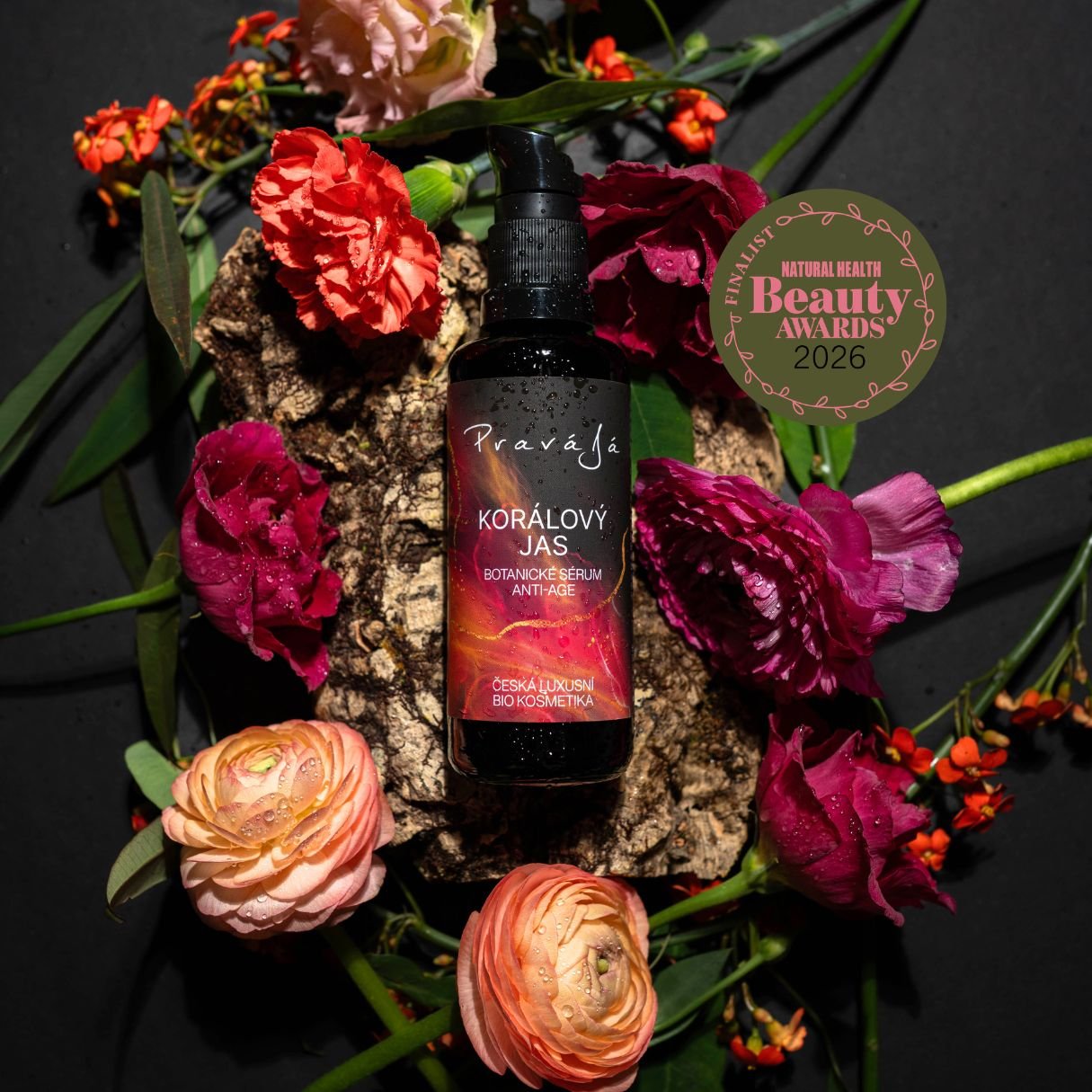 Korálový Jas anti-age botanické sérum 50 ml