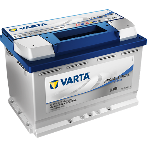 Varta Professional Starter 12V 74Ah 680A, 930 074 068, LFS74 nabitá autobaterie + Tableta do ostřikovačů (2 ks) + možný výkup staré baterie při doručení nebo v prodejně Jinočany