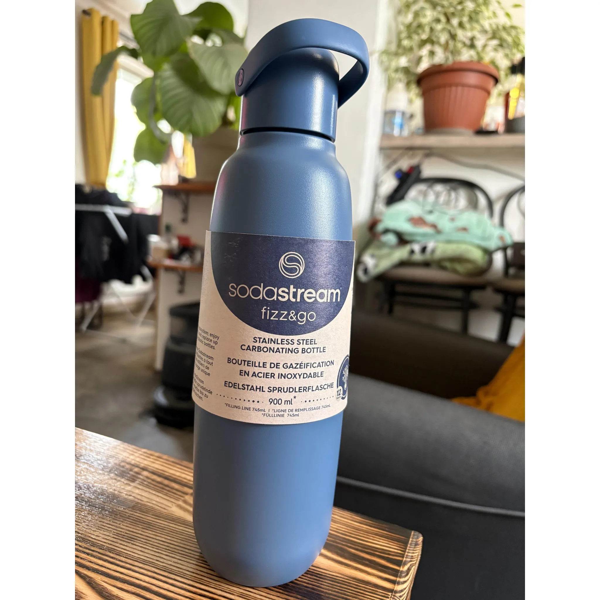 Fotografie 23 - Příslušenství pro výrobník sody SodaStream Fizz & Go Cool termo lahev 900 ml Storm