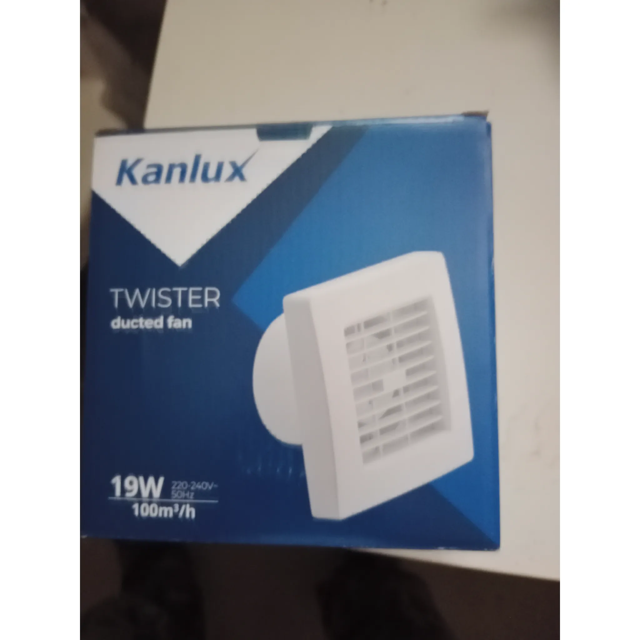 Fotografie 2 - Ventilátor do koupelny Kanlux Twister AOL100B