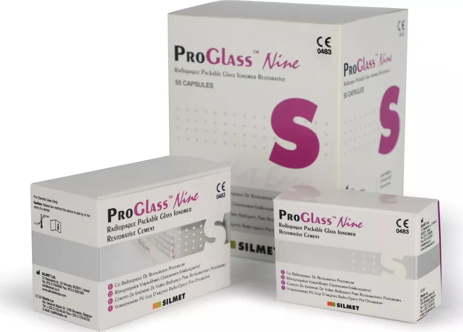 ProGlass™ Nine 15 g/7 ml A3 rentgenkontrastní kondenzovatelný sklionomerní cement (Skloionomerní výplň - ProGlass™ Nine 15 g/7 ml)