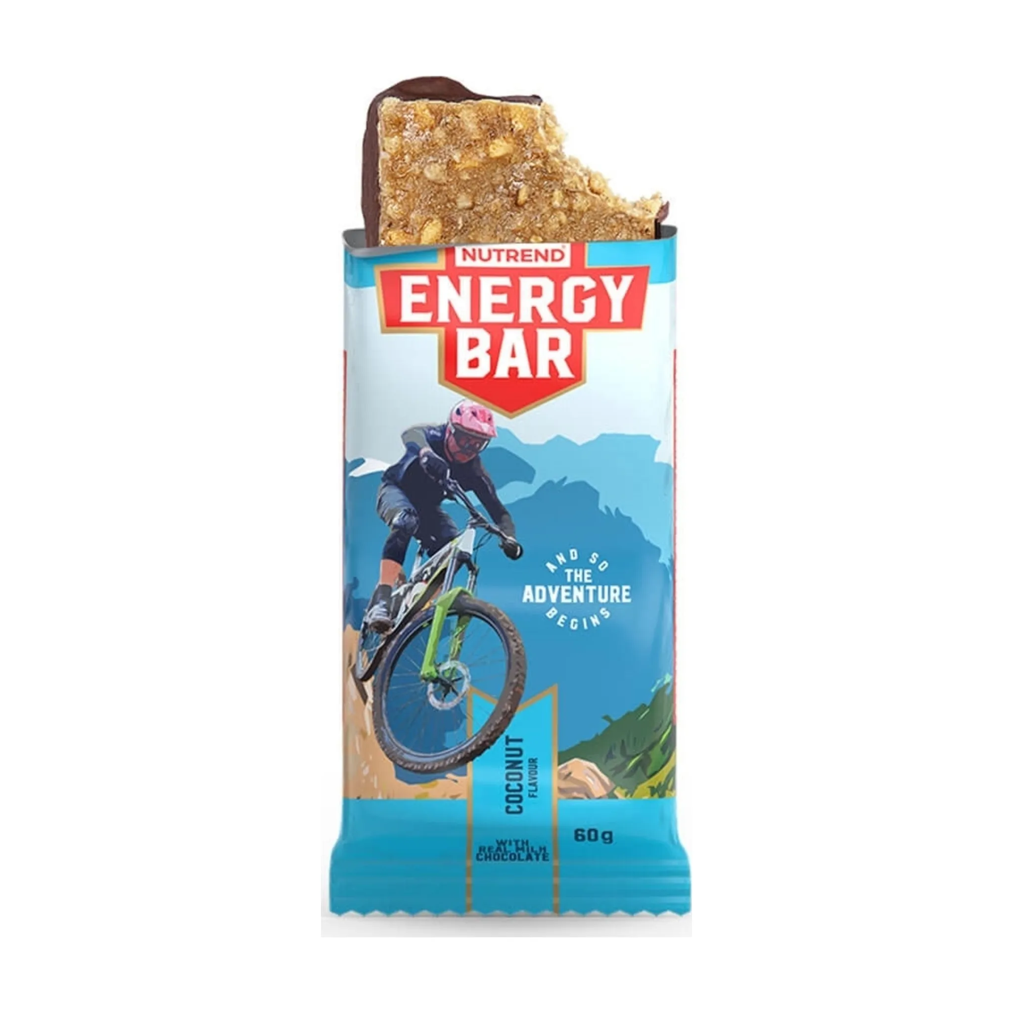 Fotografie 1 -  Nutrend Energy Bar 60 g kokos