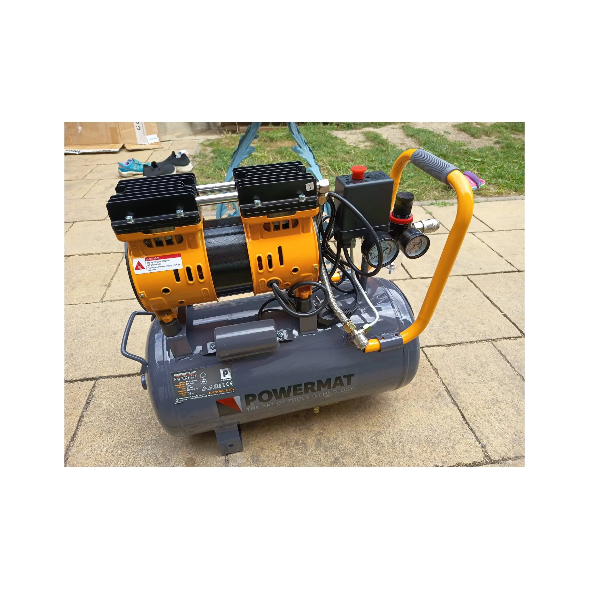 Fotografie 2 - Kompresor Powermat PM-KBO-24T