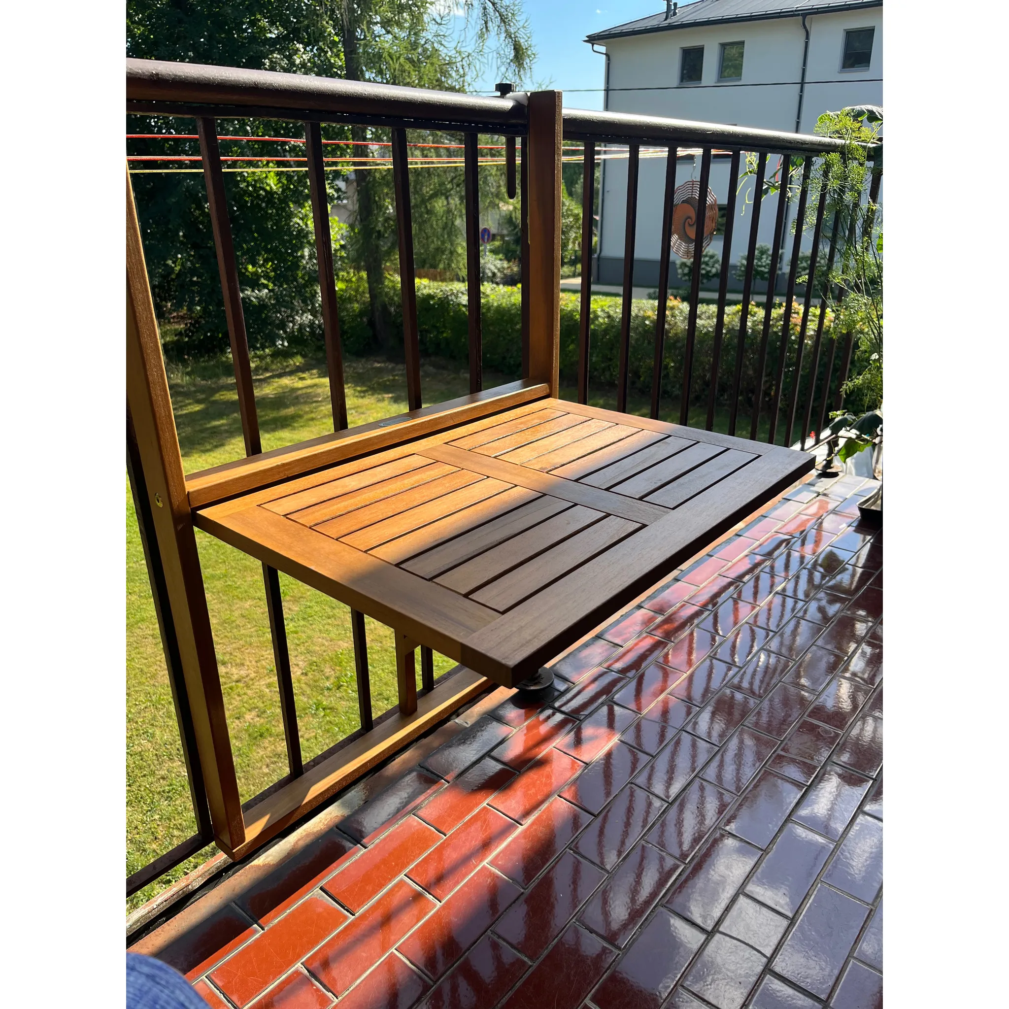 Fotografie 10 - Zahradní stůl DBA Skládací stolek na balkon 102331