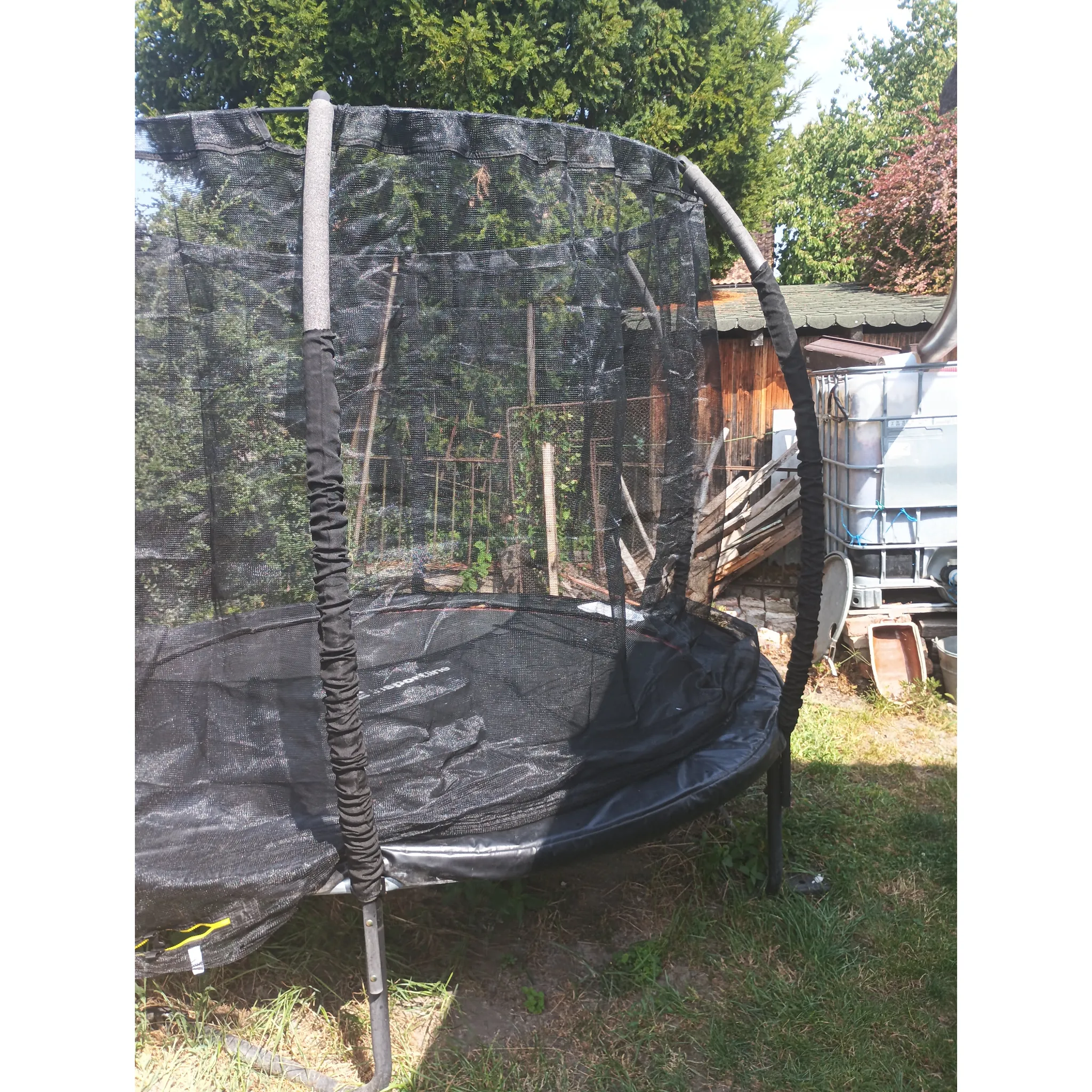 Fotografie 7 - Příslušenství k trampolíně Aga MRPU1510-6 vnitřní ochranná síť 305 cm černá