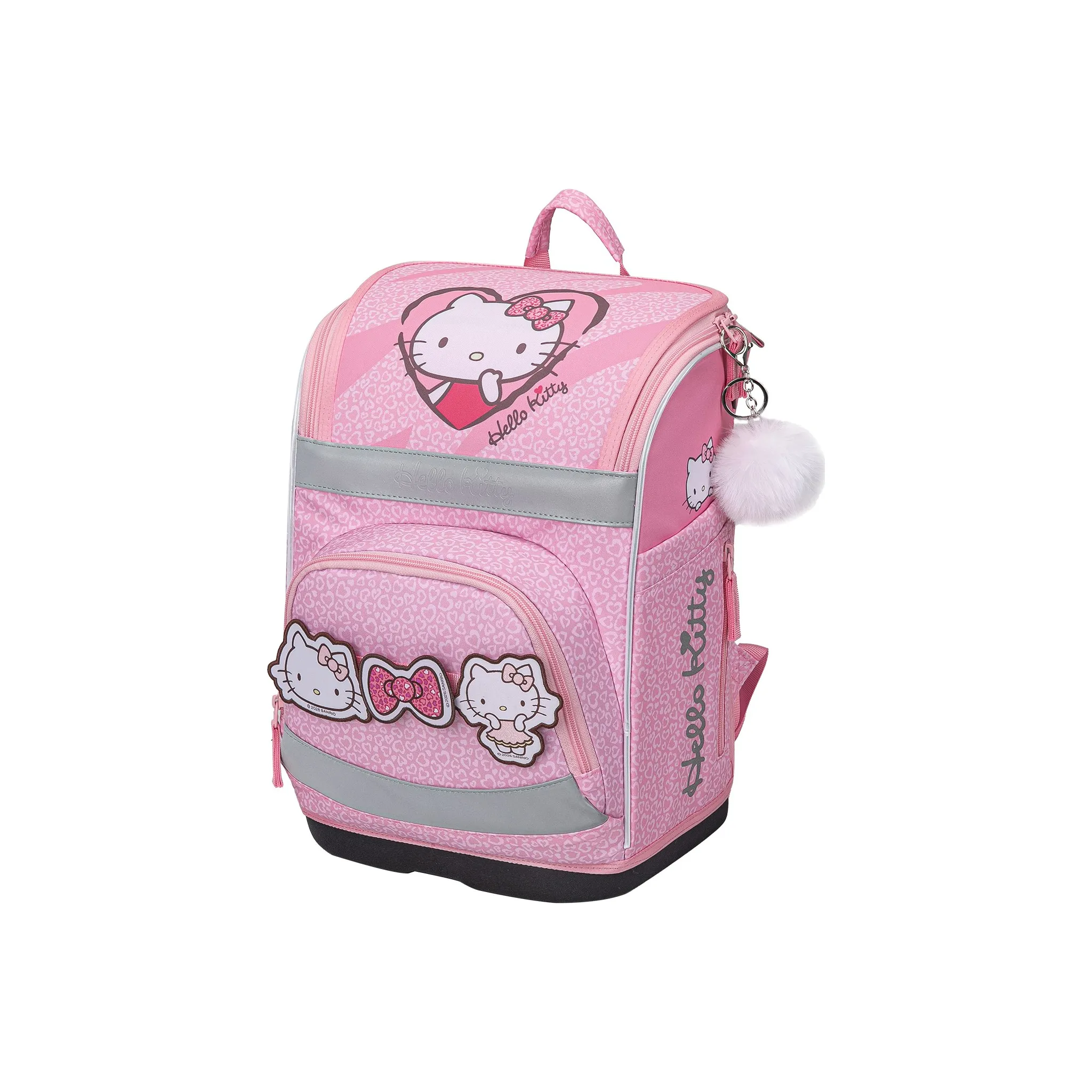 Fotografie 1 - Školní batoh BAAGL Zippy Plus 21 l Hello Kitty Sweet Leopard