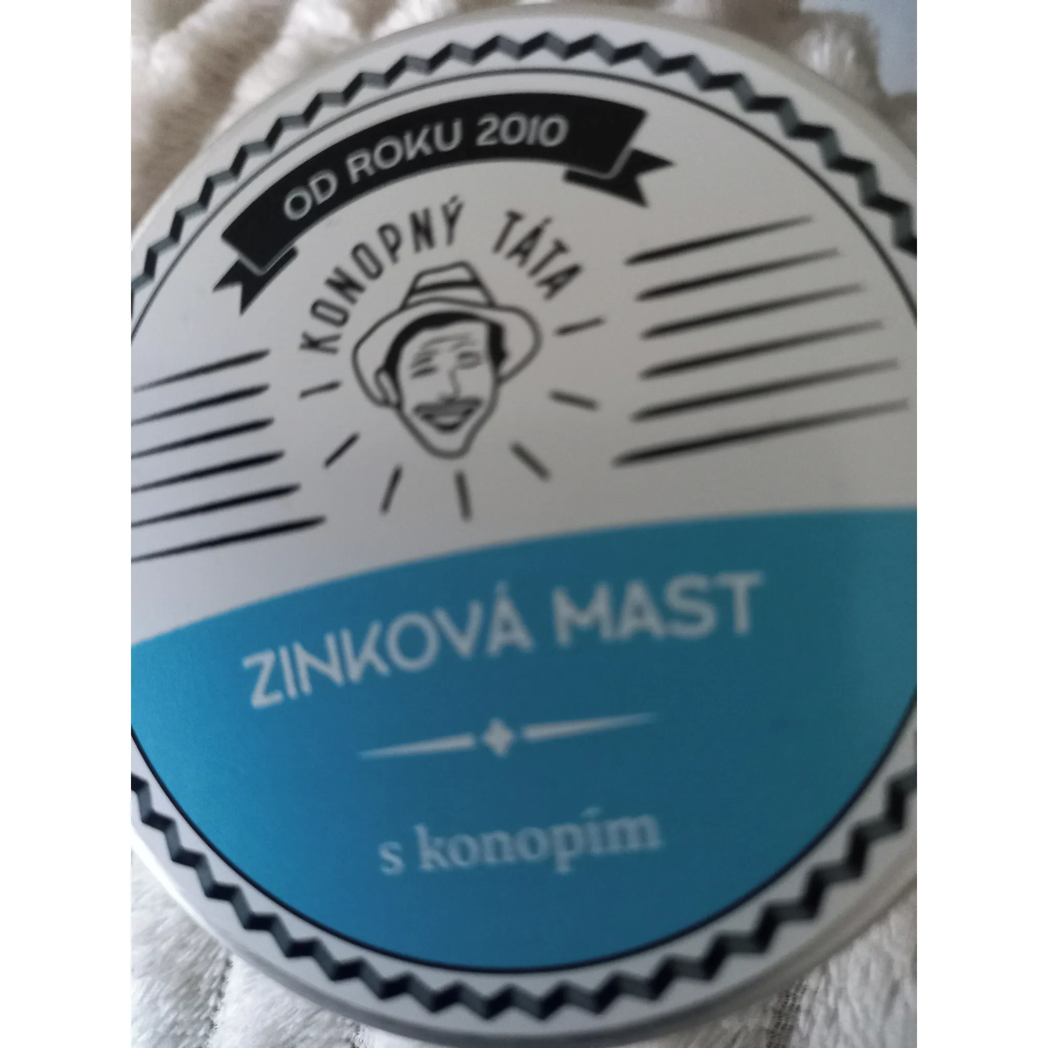 Fotografie 6 - Bylinná léčivá mast Konopný táta Zinková mast s konopím 80 ml