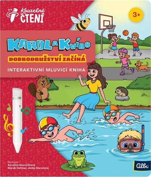 ALBI Kouzelné čtení: Karol a Kvído (kniha)