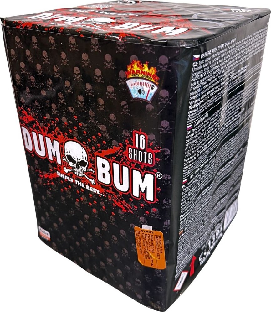 Ohňostroj DUMBUM salut mine 16ran 50mm