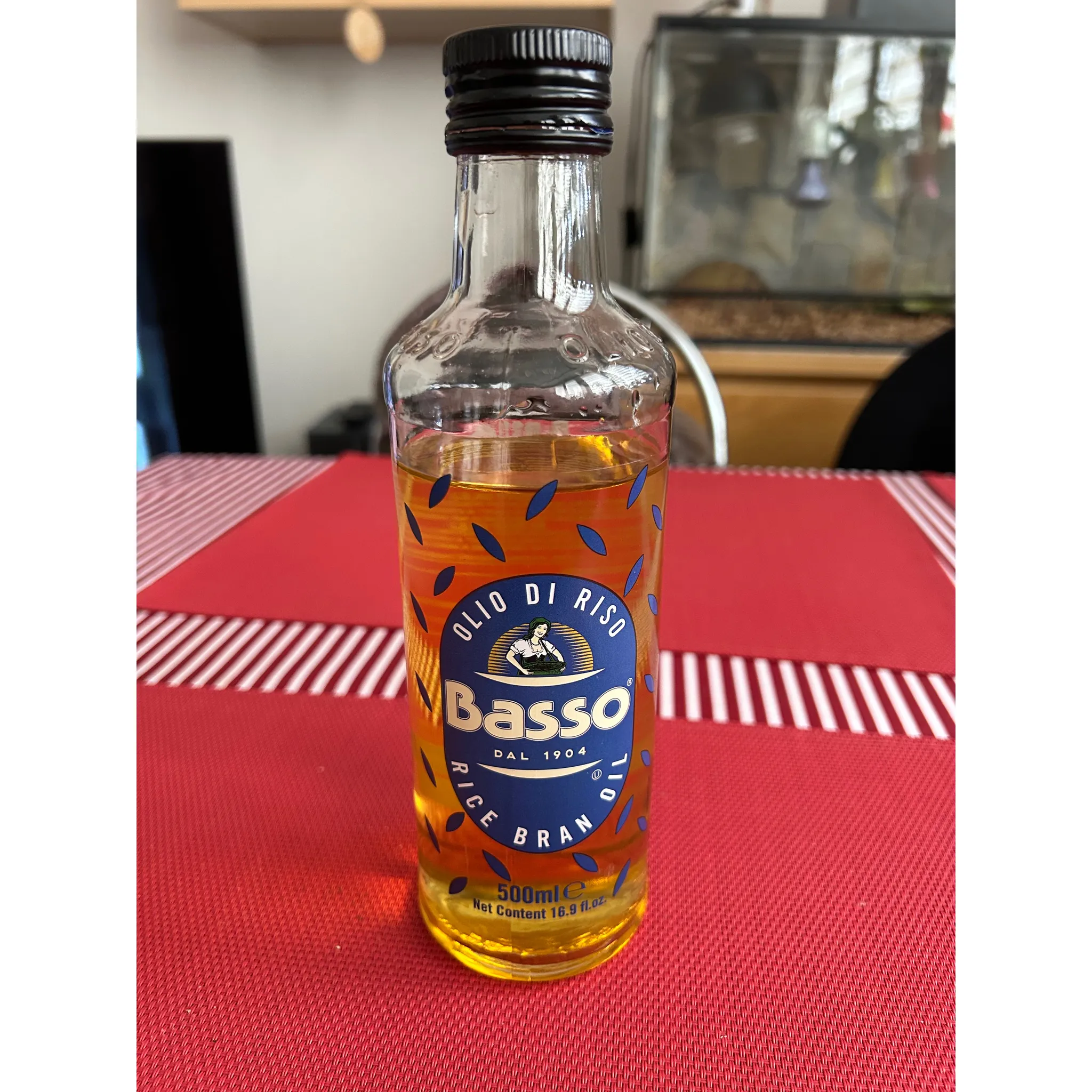 Fotografie 2 - Rostlinný olej Basso Rýžový olej 1 l