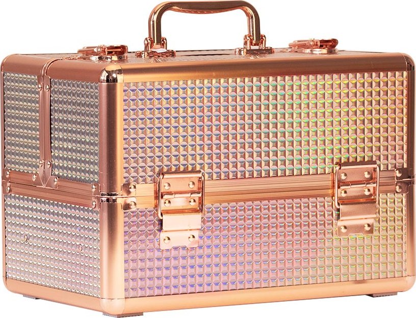 Kosmetický Kufřík M - Metallic Gold