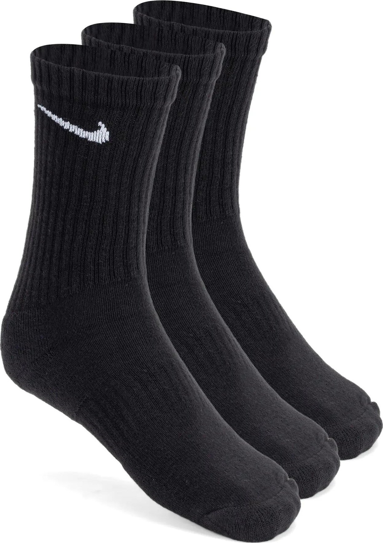 NIKE Ponožky Nike Everyday Cushion Crew S Černá