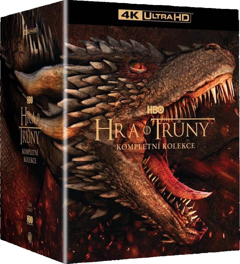 Hra o trůny kolekce 1-8 (4K ULTRA HD BLU-RAY) 33 disků - Seriál