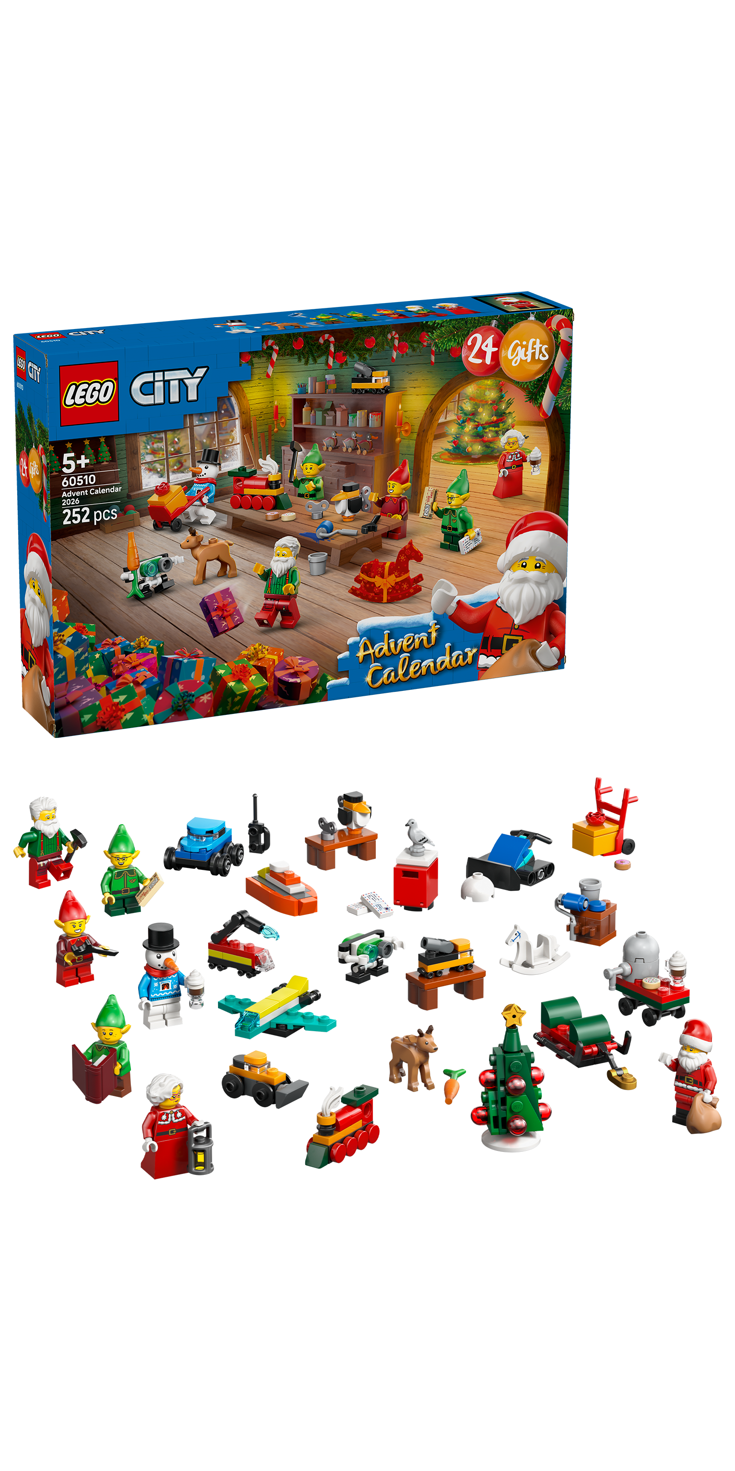 LEGO City 60510 Adventní kalendář 2026